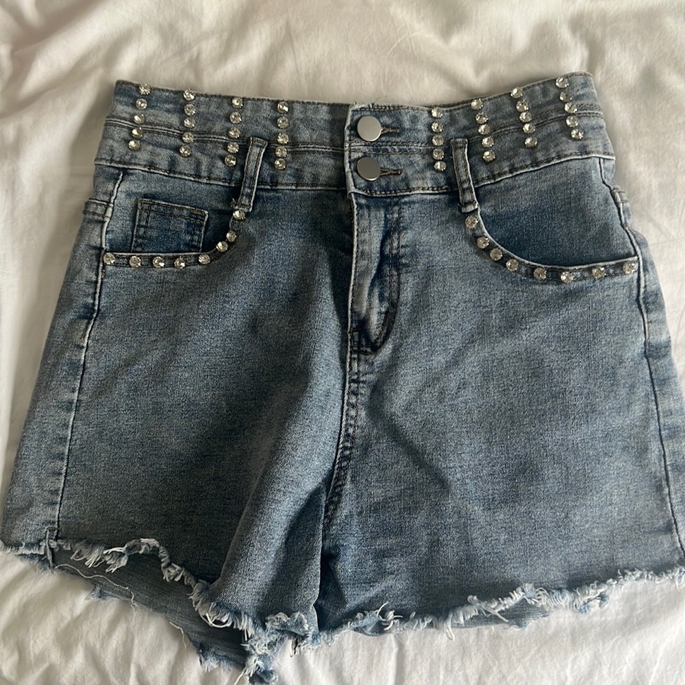 Stretchy Jean shorts